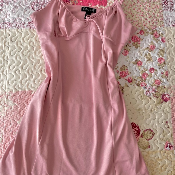 Streetwear Society Dresses & Skirts - Streetwear Society Blush Pink Mini Slip Dress